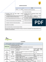 Cuadro ADN y Vitaminas - Semana 3