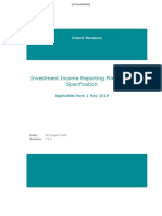 Investment Income Reporting File Upload Specification 2019 V14