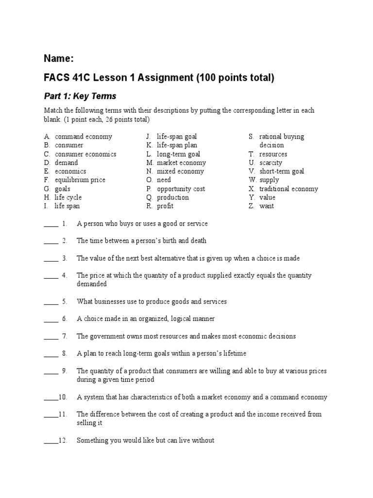 FACS 41C Economics and Technology Assignment | PDF | Internet | World ...