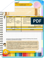 Ficha de Actividad Semana 4 - 1° y 2° CCSS (Eda 3)