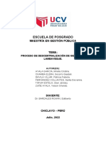 Proceso de Descentralizacion (Diresa Lambayeque) 