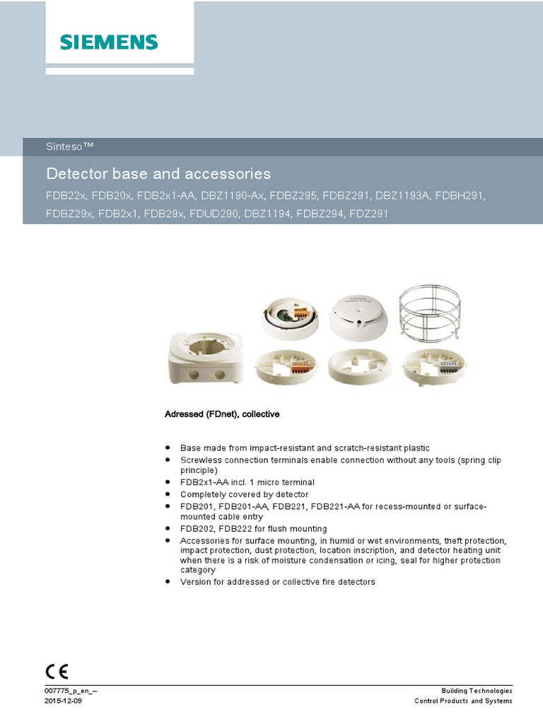 FDB222 A6v10061936 | Download Free PDF | Humidity | Equipment