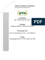 Diagrama Pert y Diagrana Gantt