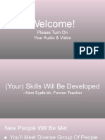 (Your) Skills Will Be Developed