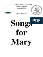 Songs For Mary