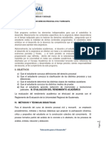 Derecho Procesal Civil y Mercantil I