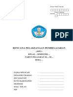 RPP Kelas 5 Tema 1