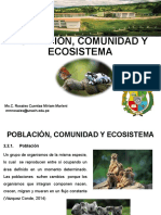 Clase 2-Población, Comunidad y Ecosistema