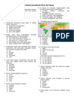 Soal Evaluasi Flora Dan Fauna