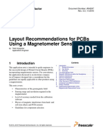 AN4247, Layout Recommendations For PCBs Using A Magnetometer Sensor - Application Notes