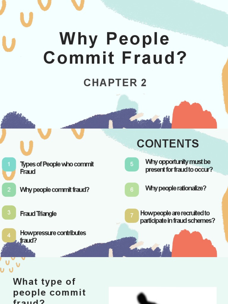 Understanding Fraud: Causes and Types | PDF | Fraud | Power (Social And ...