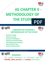 5 Writing Chapter II Methodology of The Study