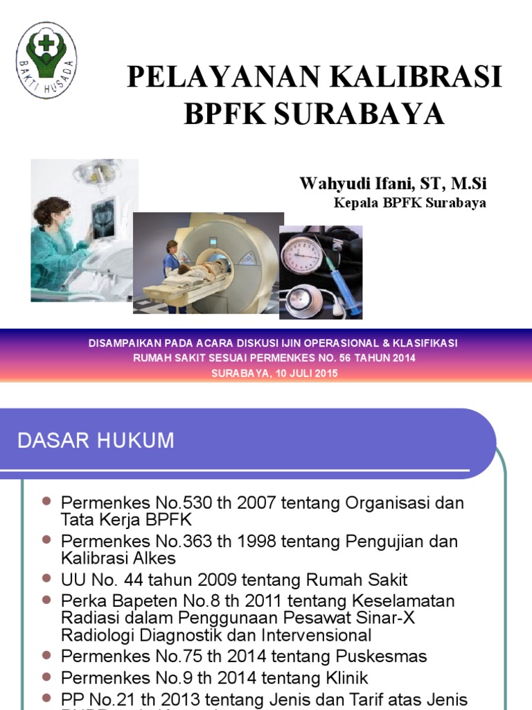 Materi Wahyudi Ifani, ST, MSi (BPFK) | PDF