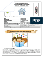 Guía 1 de Matemáticas Grado Segundo 2021