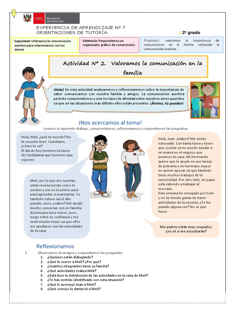 ACTIVIDAD #2. Exp.7 TUTORÍA | PDF | Crecimiento personal y profesional ...