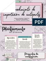 Procedimiento de Importación de Autopartes