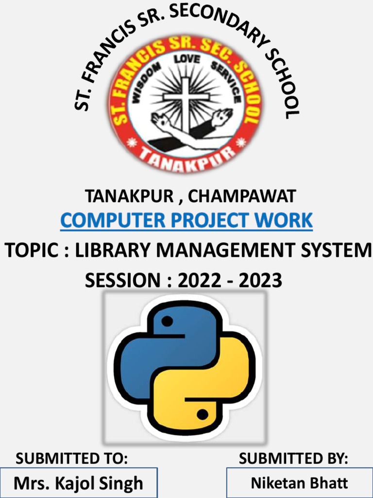 Library Management System Project | PDF | Databases | My Sql