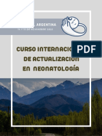 Programa Curso Internacional de Neonatologia