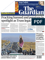 How Britain Fell For Halloween: Fracking Banned and Pensions in Spotlight As Truss Legacy Rejected