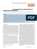 Clinical Outcome Assessment in Clinical Trials of Chronic Pain Treatments
