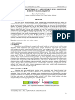 Designing a Data Communication System Using Radio Communication Media