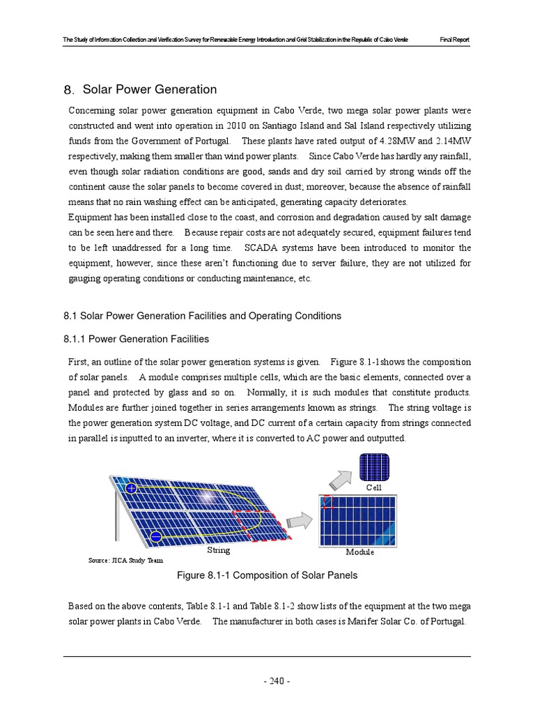 Solar Power Generation PDF Solar Power Power Inverter