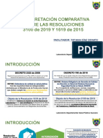 RESOLUCIÓN 1619 Vs 3100 MEMORIAS