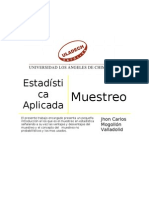 ESTADISTICA APLICADA - Muestreo en Estadística Terminado