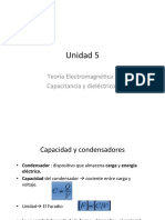 Unidad 5 Capacitores y Dielectricos