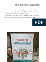 Buku-Buku Tentang Kewirausahaan