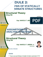 8 Assumption For Analysis of Trusses