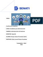 FORMATO DE TAREA Estadistica para La Administracion