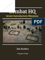 Soviet Introductory Missions - Wargames Design