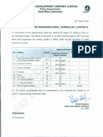 Revision in The Management Guide, Schedule III Chapter-IV