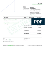 Invoice Kabel Display Port Dan Thermal Paste