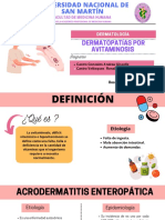 Dermatopatías Por Avitaminosis