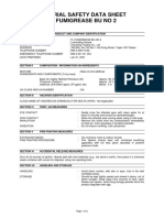 Msds Fumigrease Bu No 2