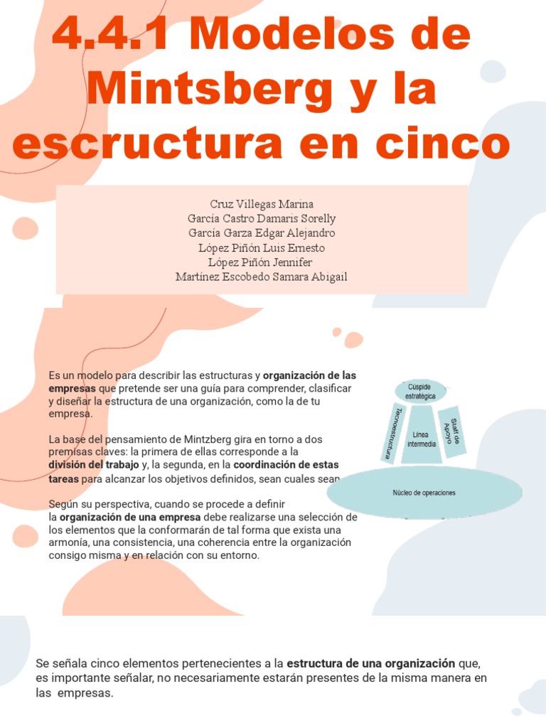 4.4.1 Modelo de Mintzberg | PDF | Burocracia
