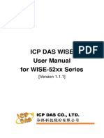 ICP DAS WISE User Manual - V1.1.1en - 52xx