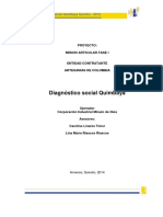 Diagnóstico Social Quimbaya Quindío - 2014