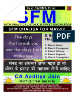 CA Final SFM New Syllabus Full Chalisa Book by Aaditya Jain Sir