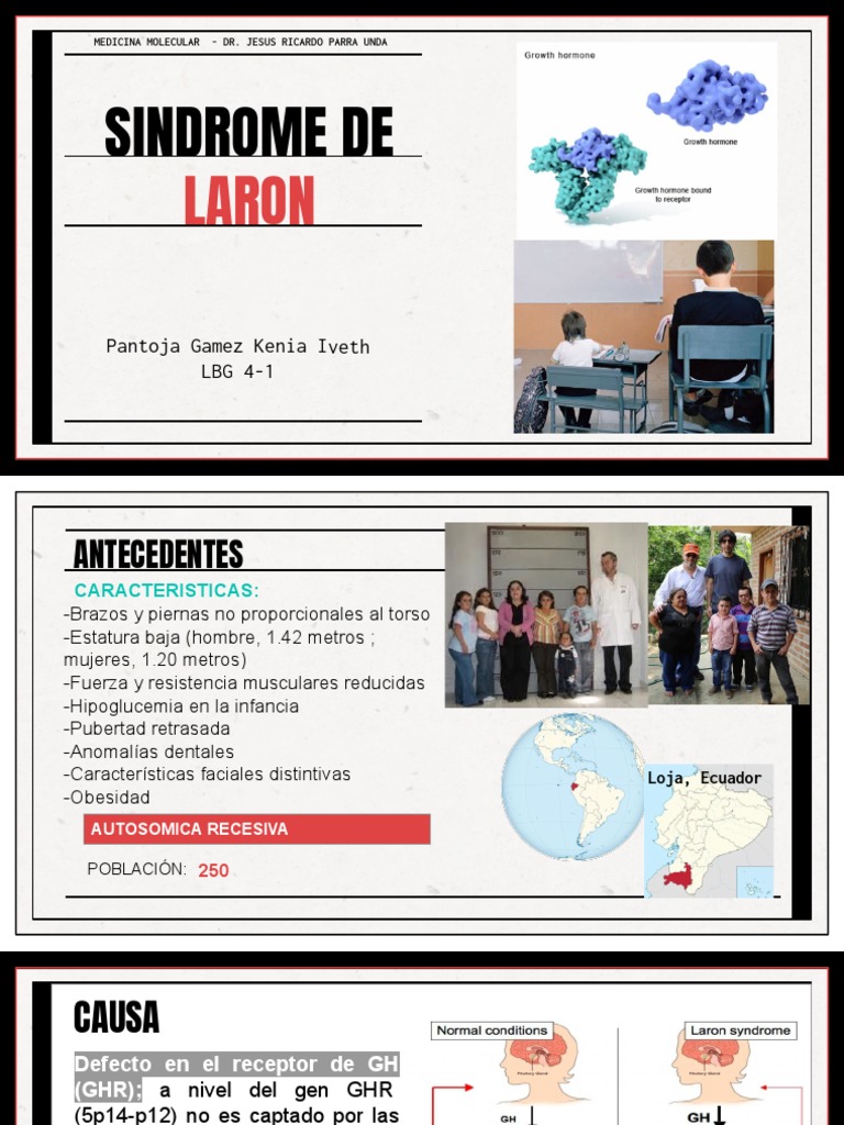 Sindrome de Laron | PDF | La insulina tiene gusto del factor de