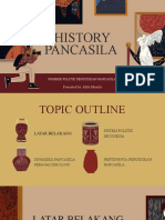History Pancasila: Presented By: Afifa Musrifa