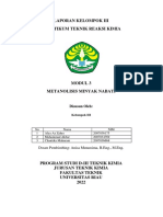 Laporan Metanolisis Kel 3