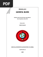 Download MAKALAH Gempa by Accept Sunendar SN60649603 doc pdf