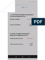 Two Primary Qualitative Characteristics Of Financial Statements
