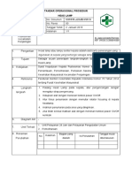 SOP Head Lamp PKC Penjaringan