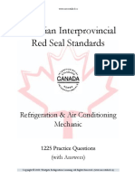 Canadian Red Seal Refrigeration and Air Conditioning Practice Questions