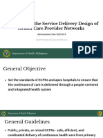 (SLIDES) Service Delivery Design of HCPN