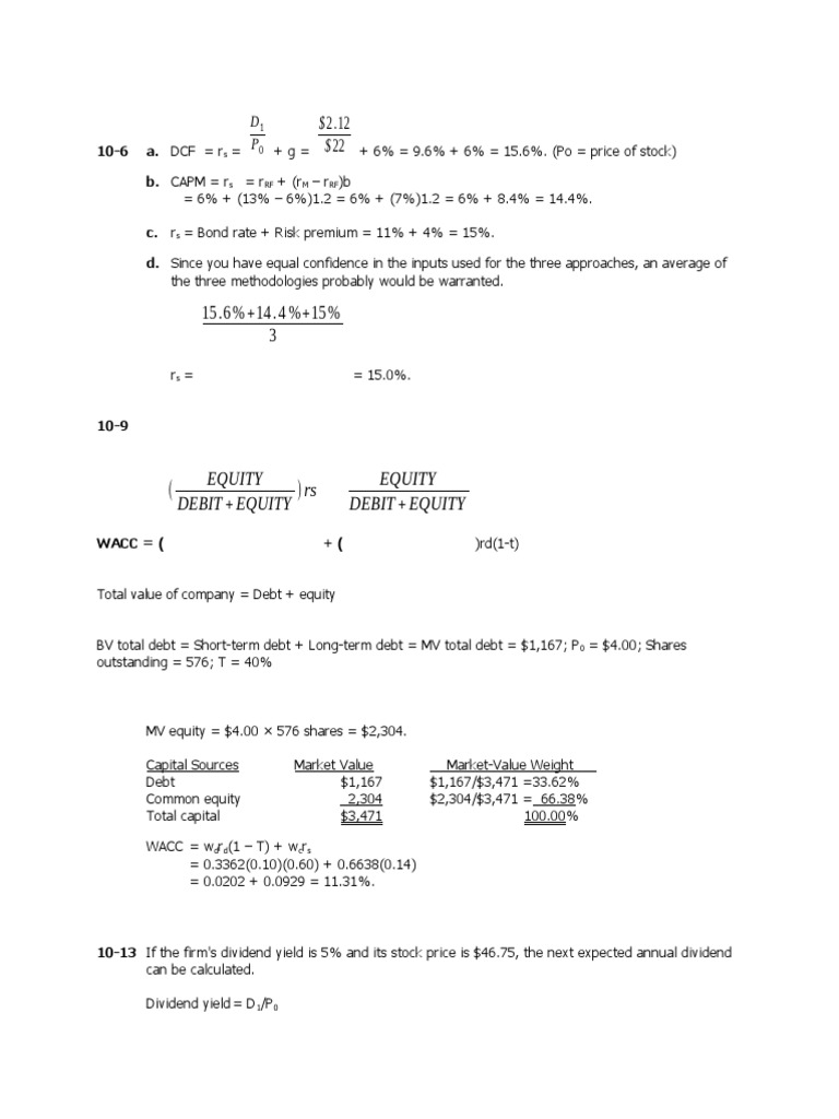 Capital Budgeting Analysis for Projects | PDF | Net Present Value ...